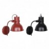 Wall lamp DKD Home Decor Red Black Metal (15 x 20 x 28 cm) (2 Units) - Article for the home at wholesale prices