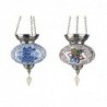 Suspension DKD Home Decor Verre Métal Multicouleur (25 x 25 x 40 cm) (2 Unités) - Article pour la maison à prix grossiste Suspension DKD Home Decor Verre Métal Multicouleur (25 x 25 x 40 cm) (2 Unités) - Article pour la maison à prix grossiste