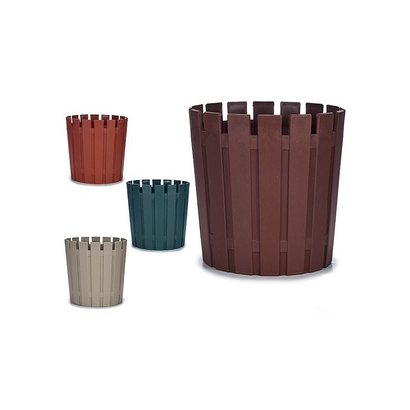 Plastic planter (32 x 30.5 x 32 cm) - Article for the home at wholesale prices