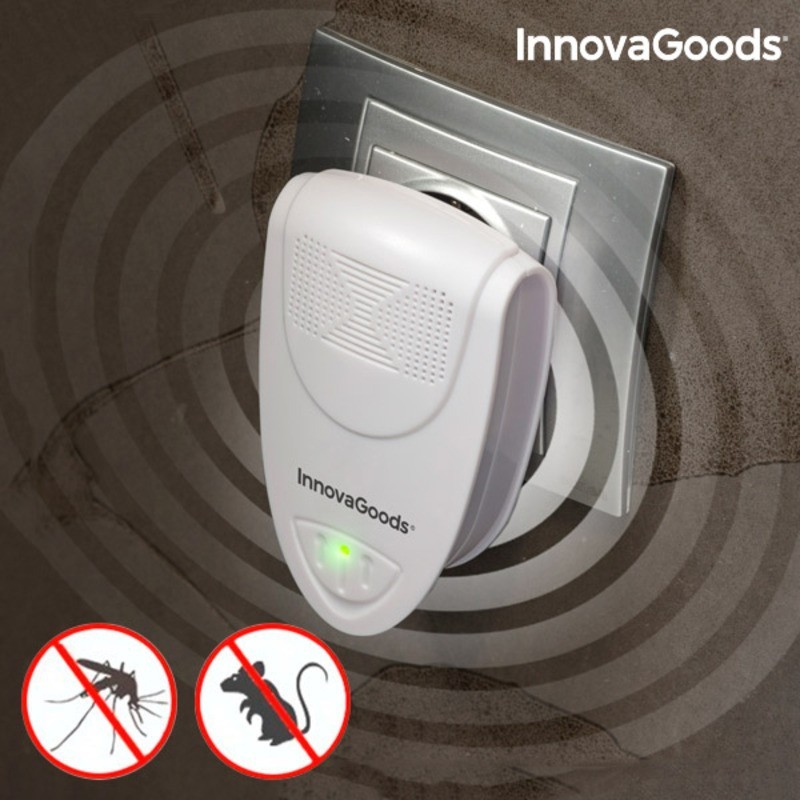 Répulsif Ultrasons d'insectes et de Rongeurs Mini InnovaGoods à prix de gros - Produits Innovagoods à prix grossiste