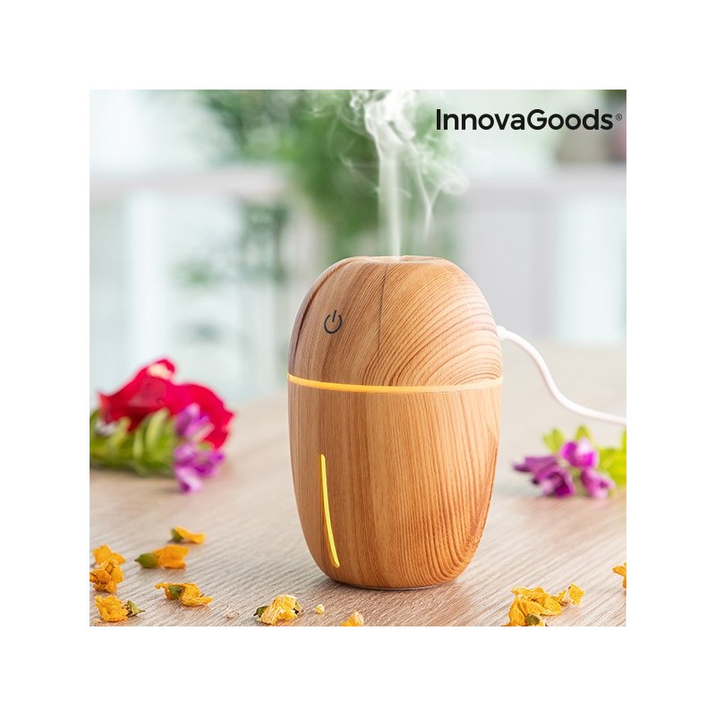 Honey Pine InnovaGoods mini humidifier aroma diffuser - Article for the home at wholesale prices