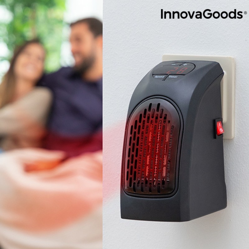 Heatpod InnovaGoods 400W plug-in ceramic heater - Article for the home at wholesale prices
