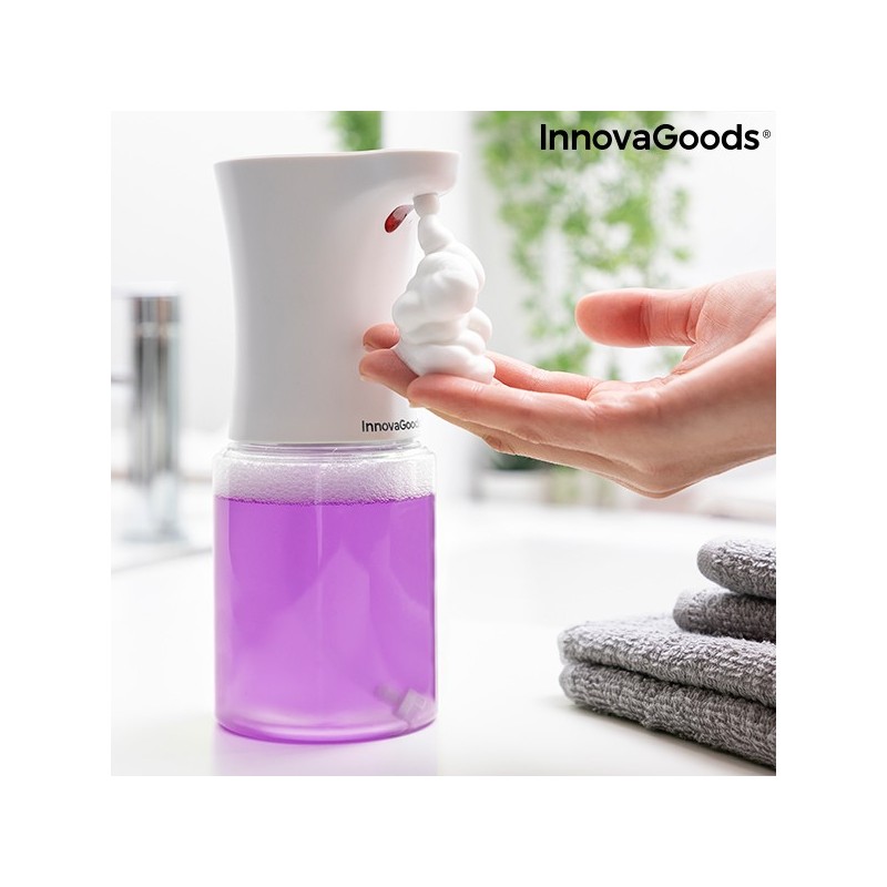 Distributeur automatique de savon mousse avec capteur Foamy InnovaGoods à prix de gros - distributeur de savon à prix grossiste