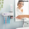 Stérilisateur Brosse à Dents UV avec Support et Distributeur de Dentifrice Smiluv InnovaGoods - Article pour la maison à prix grossiste