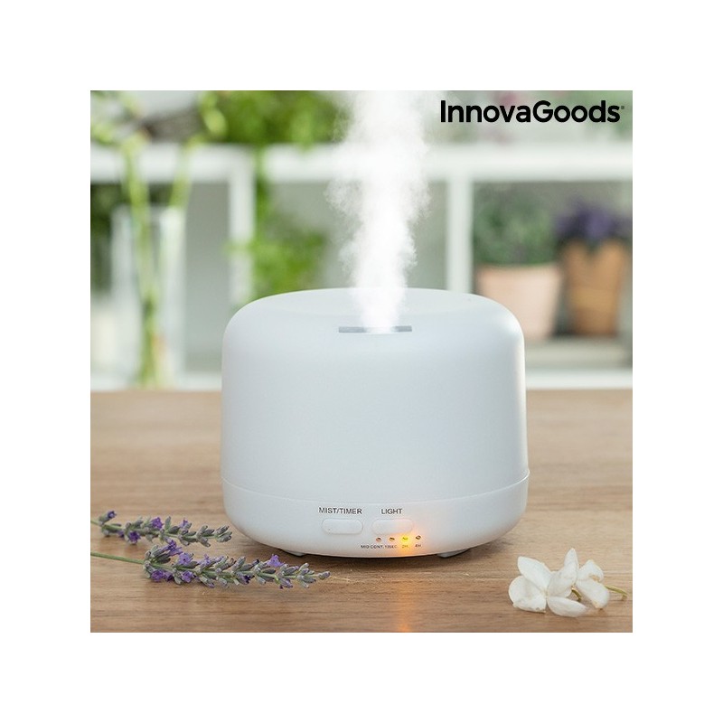 InnovaGoods Mini Humidifier Aroma Diffuser Honey Pine