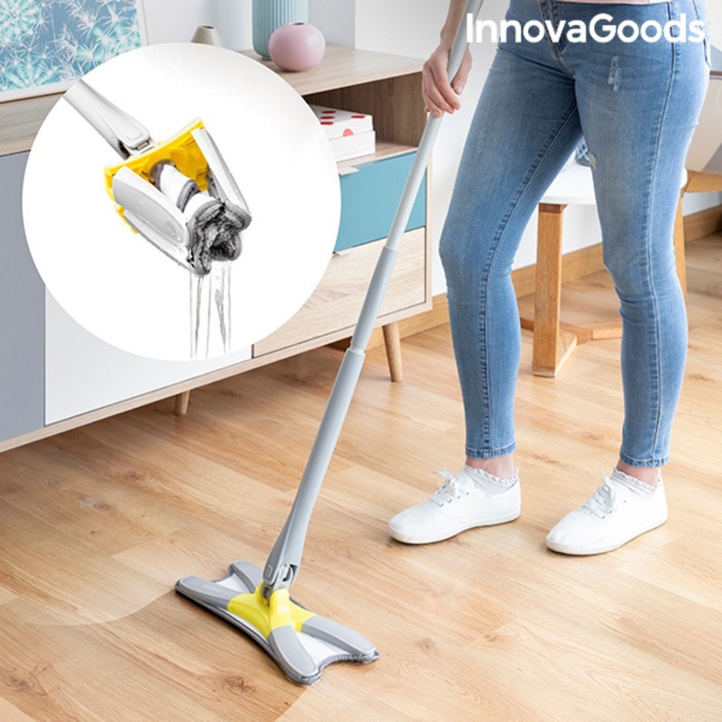 Type X self-extinguishing microfiber mop. Twop InnovaGoods - Article for the home at wholesale prices