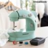 Mini Portable Sewing Machine with LED, Thread Cutter and Sewny Accessories InnovaGoods - Article for the home at wholesale prices