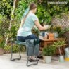 Banc de Jardin Pliable avec Sac à Outils 3-en-1 Situl InnovaGoods - Article pour la maison à prix de gros