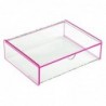 Box with polypropylene lid (13 x 4.8 x 17.1 cm) - Article for the home at wholesale prices
