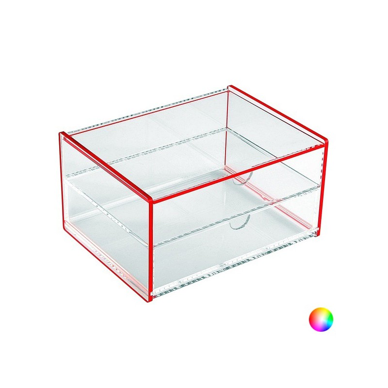 Polypropylene compartment box (13 x 9.2 x 17.1 cm) - Article for the home at wholesale prices