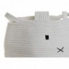 Lot de paniers DKD Home Decor Blanc Animal Coton Enfant (2 Pièces) (35 x 35 x 49 cm) - Article pour la maison à prix de gros