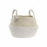 Basket DKD Home Decor Cotton Natural Fiber (37 x 37 x 25 cm) - Article for the home at wholesale prices