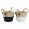 Basket DKD Home Decor (2 Units) (25 x 25 x 30 cm) - Article for the home at wholesale prices