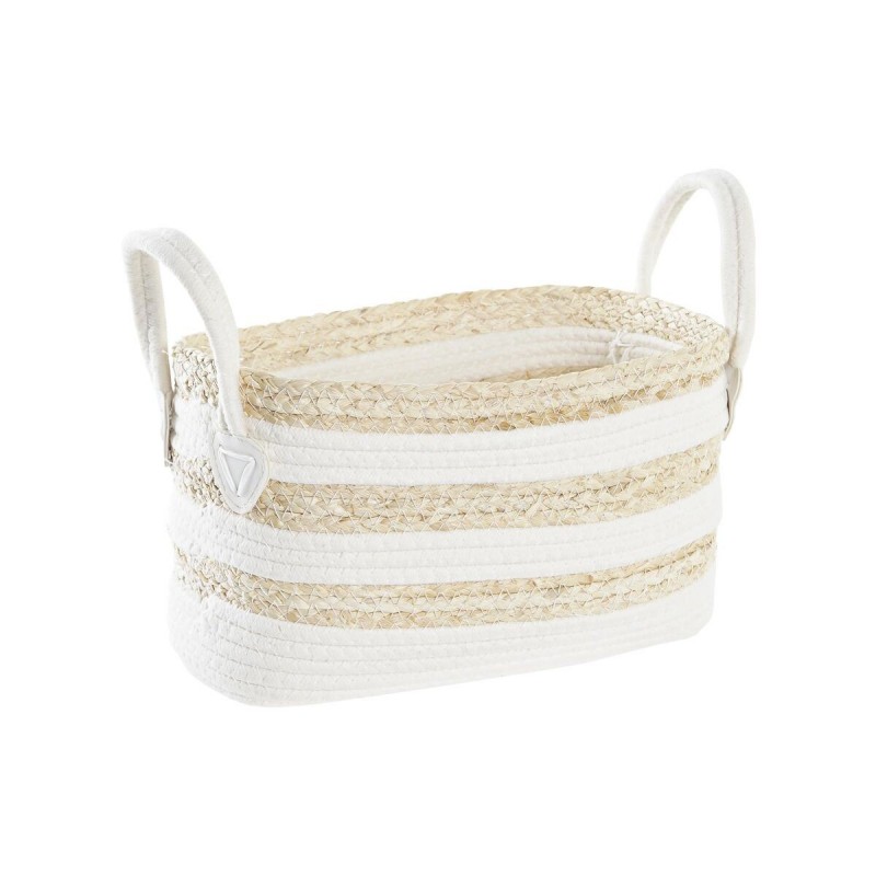 Panier DKD Home Decor Fibre naturelle (33 x 16 x 19 cm) à prix grossiste - Article pour la maison à prix de gros