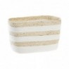 DKD Home Decor Fibre basket (28 x 20 x 18 cm) - Article for the home at wholesale prices