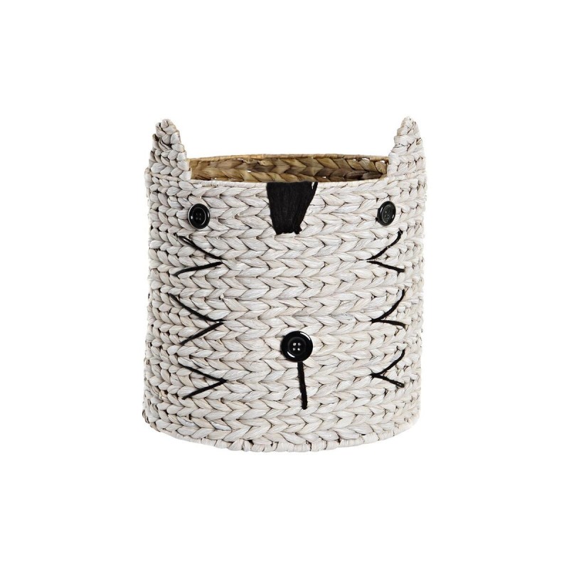 Panier DKD Home Decor Enfant Fibre (37 x 37 x 40 cm) à prix de gros - Article pour la maison à prix grossiste
