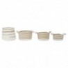 Set de basket DKD Home Decor Coton (36 x 36 x 34 cm) - Article pour la maison à prix de gros Set de basket DKD Home Decor Coton (36 x 36 x 34 cm) - Article pour la maison à prix de gros