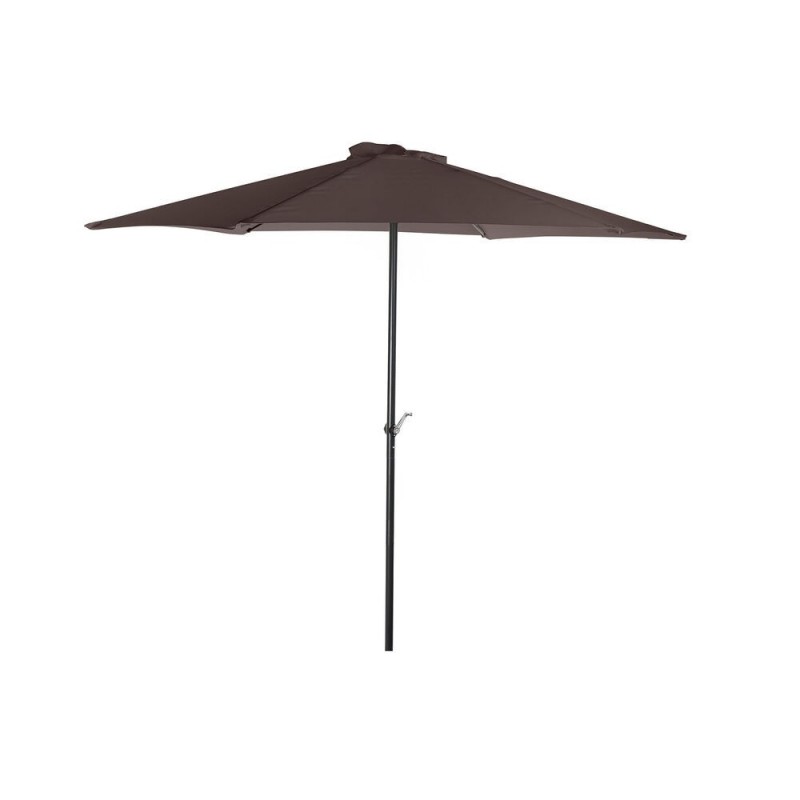 Parasol DKD Home Decor Brown Black Polyester Steel (300 x 300 x 250 cm) - Article for the home at wholesale prices