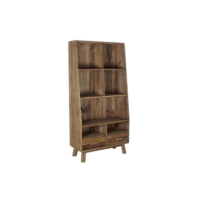 Shelf DKD Home Decor Naturel Recycled wood (90 x 40 x 182 cm) - Article for the home at wholesale prices
