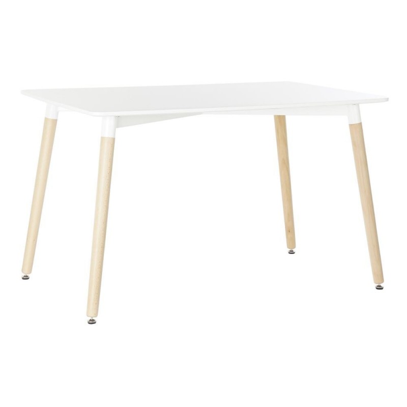 Table de Salle à Manger DKD Home Decor MDF Blanc Bouleau (120 x 80 x 74 cm) à prix de gros - Article pour la maison à prix grossiste