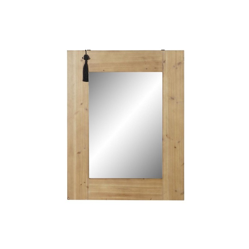 Wall mirror DKD Home Decor Sapin Naturel Rouge MDF (70 x 2 x 90 cm) - Article for the home at wholesale prices