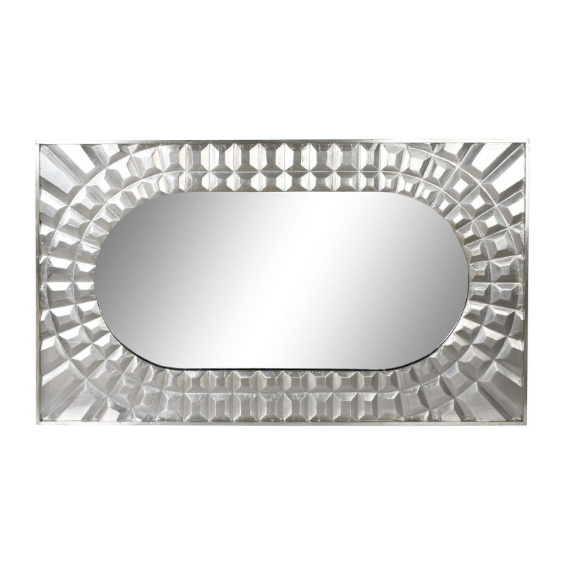 Miroir mural DKD Home Decor Argenté Bois de manguier (154 x 4 x 92 cm) - Article pour la maison à prix grossiste