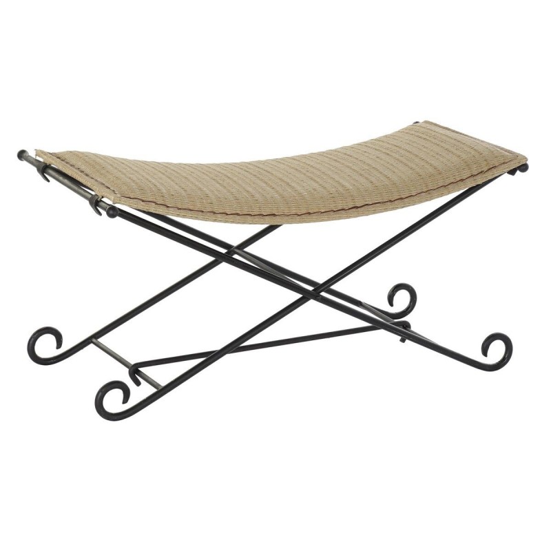 Coffre de Rangement DKD Home Decor Noir Marron Clair (94 x 49 x 44 cm) à prix de gros - Article pour la maison à prix grossiste