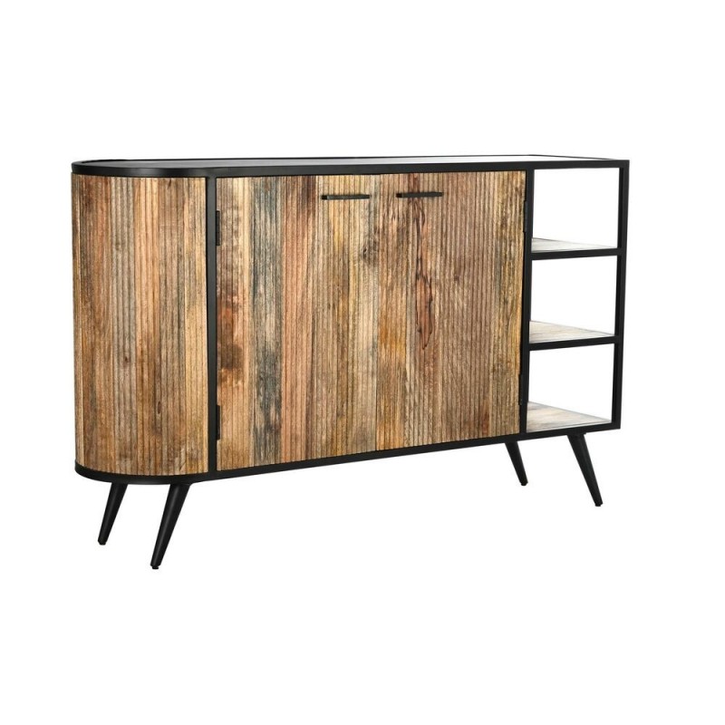 Buffet DKD Home Decor Brown Black Metal Mango wood - Article for the home at wholesale prices