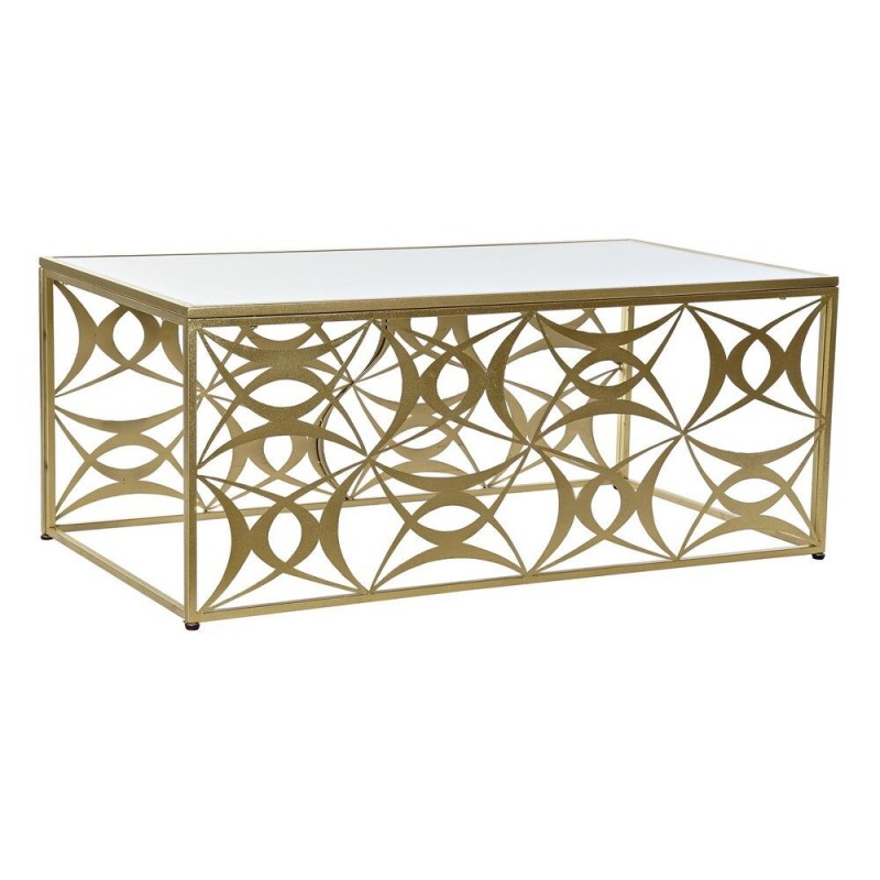 Coffee table DKD Home Decor Miroir Métal (110 x 60 x 46 cm) - Article for the home at wholesale prices