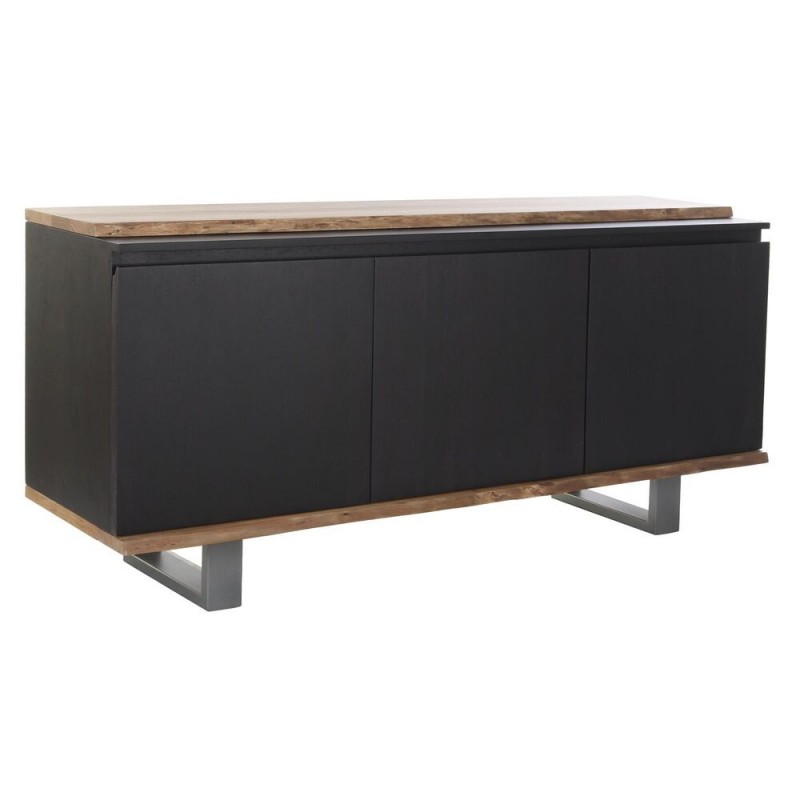 Buffet DKD Home Decor Black Brown Mango wood (160 x 42 x 72 cm) - Article for the home at wholesale prices