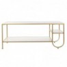 Coffee table DKD Home Decor Metal MDF (110 x 55 x 45 cm) - Article for the home at wholesale prices