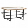 Table Basse DKD Home Decor Verre Métal (90 x 60 x 46 cm) - Article pour la maison à prix de gros