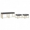 Storage Box DKD Home Decor Grey (3 pcs) (120 x 40 x 47 cm) - Article for the home at wholesale prices