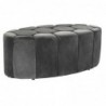 Coffre de Rangement DKD Home Decor Gris Polyester (125 x 53 x 46,5 cm) - Article pour la maison à prix grossiste Coffre de Rangement DKD Home Decor Gris Polyester (125 x 53 x 46,5 cm) - Article pour la maison à prix grossiste