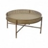 Table d'appoint DKD Home Decor Métal (80 x 80 x 38 cm) - Article pour la maison à prix grossiste