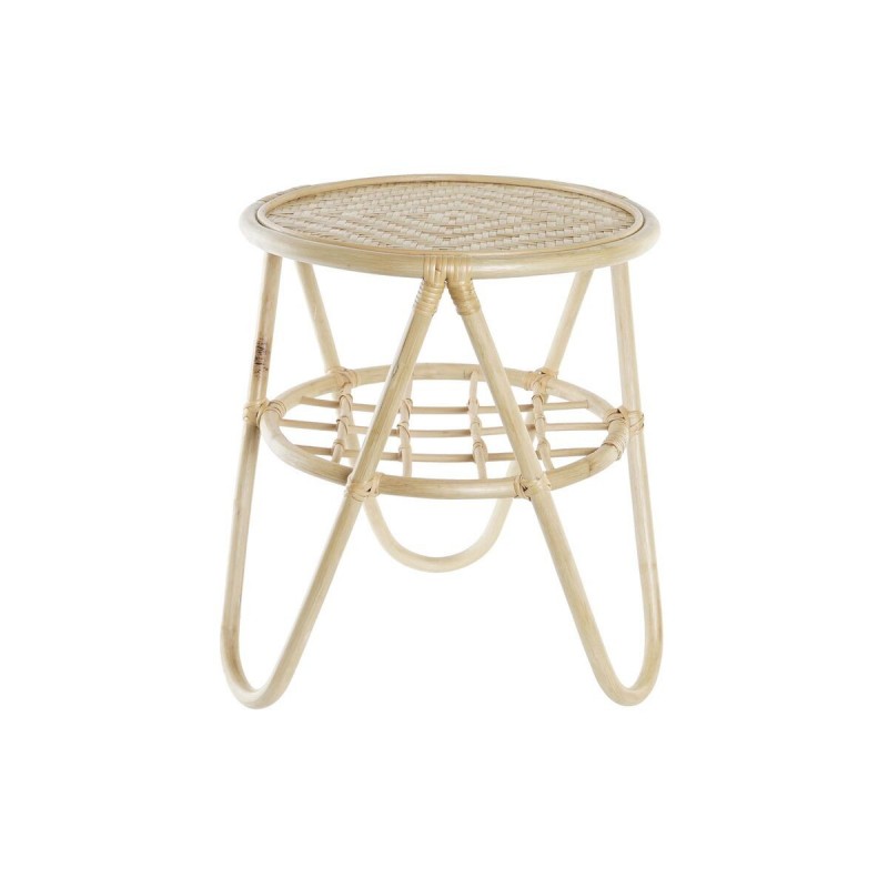 Side table DKD Home Decor Naturel Bambou (40 x 40 x 46 cm) - Article for the home at wholesale prices