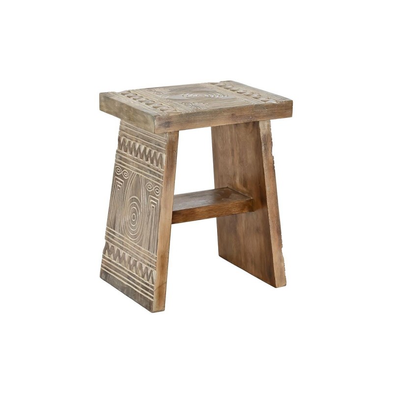 Side table DKD Home Decor Natural White Albasia Wood (40 x 30 x 50 cm) - Article for the home at wholesale prices