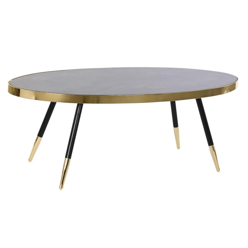 Table d'appoint DKD Home Decor Verre Acier (110 x 50 x 41,5 cm) à prix grossiste - Article pour la maison à prix de gros