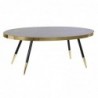 Table d'appoint DKD Home Decor Verre Acier (110 x 50 x 41,5 cm) - Article pour la maison à prix de gros