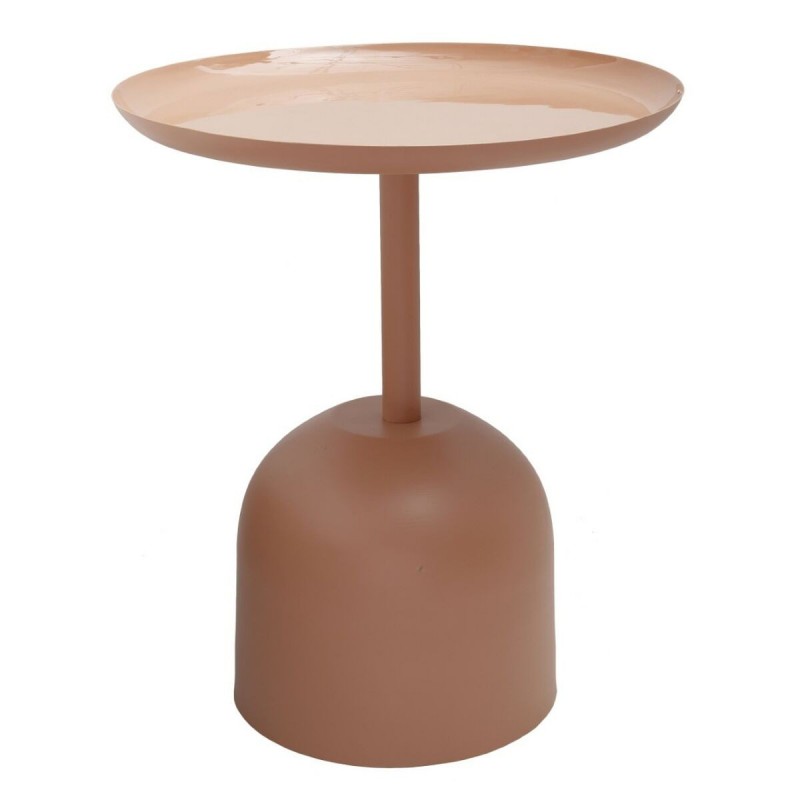 Side table DKD Home Decor Métal Terre cuite (46 x 46 x 54 cm) - Article for the home at wholesale prices