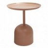 Side table DKD Home Decor Métal Terre cuite (46 x 46 x 54 cm) - Article for the home at wholesale prices