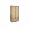 Armoire DKD Home Decor Naturel Marron Rotin Bois de manguier (90 x 40 x 180 cm) - Article pour la maison à prix de gros