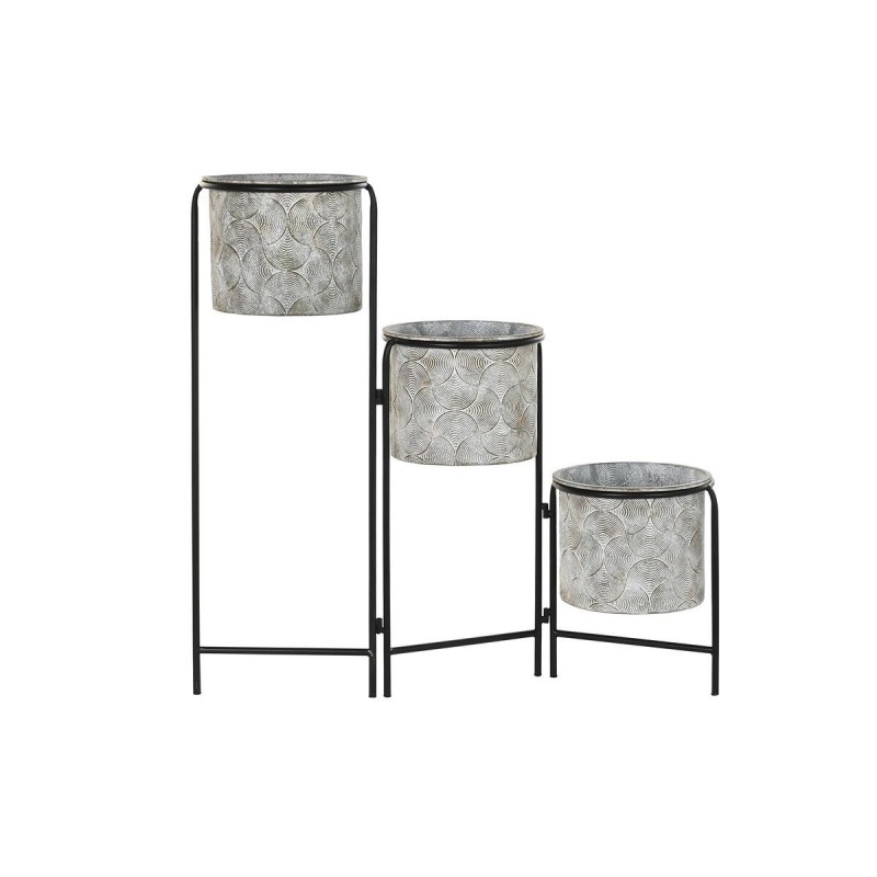Cache-pot DKD Home Decor Gris Métal (82 x 25 x 81 cm) à prix grossiste - Article pour la maison à prix de gros