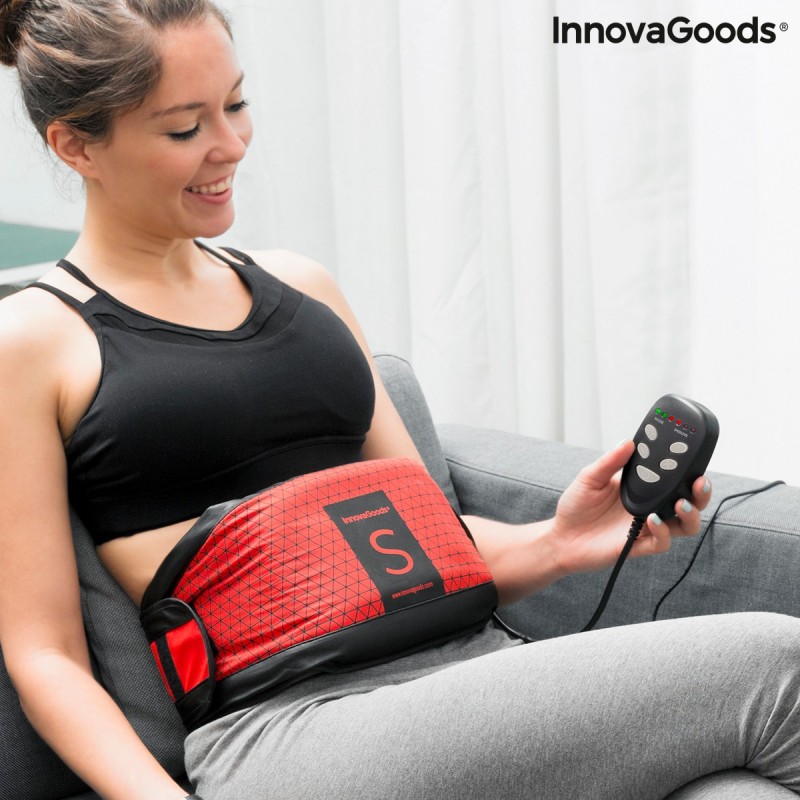 Vibrating Belt with Sauna Effect S InnovaGoods - massage belt at wholesale prices