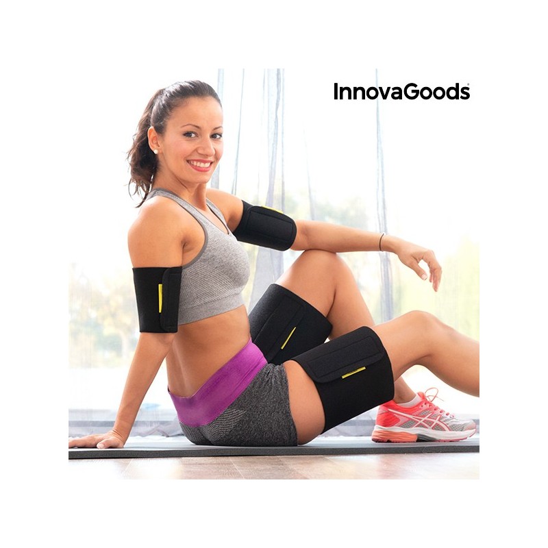 InnovaGoods sauna-effect sports bands for arms and legs (Pack of 4) - anti-cellulite device at wholesale prices