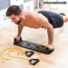 Pulsher InnovaGoods Push-Up Board with Resistance Bands and Exercise Guide - push-up board at wholesale prices