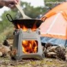 Réchaud de camping pliable en acier Flamet InnovaGoods - Produits Innovagoods à prix de gros