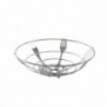 Coupe à fruits DKD Home Decor Argent Métal Couverts (26 x 8.5 x 8.5 cm) - corbeille à fruits à prix grossiste