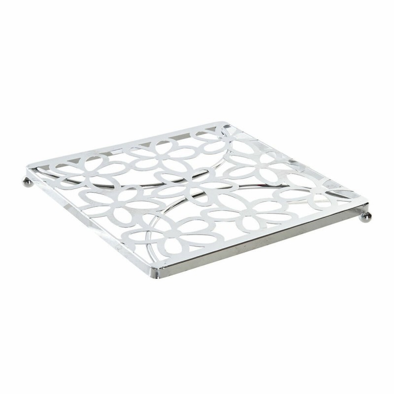 Plate mat DKD Home Decor Argent Métal (18 x 18 x 1.5 cm) - trivet at wholesale prices