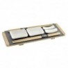 Set de sushi DKD Home Decor Bambou Ardoise (9 pcs) (30 x 10 x 3,5 cm) - set à sushi à prix grossiste